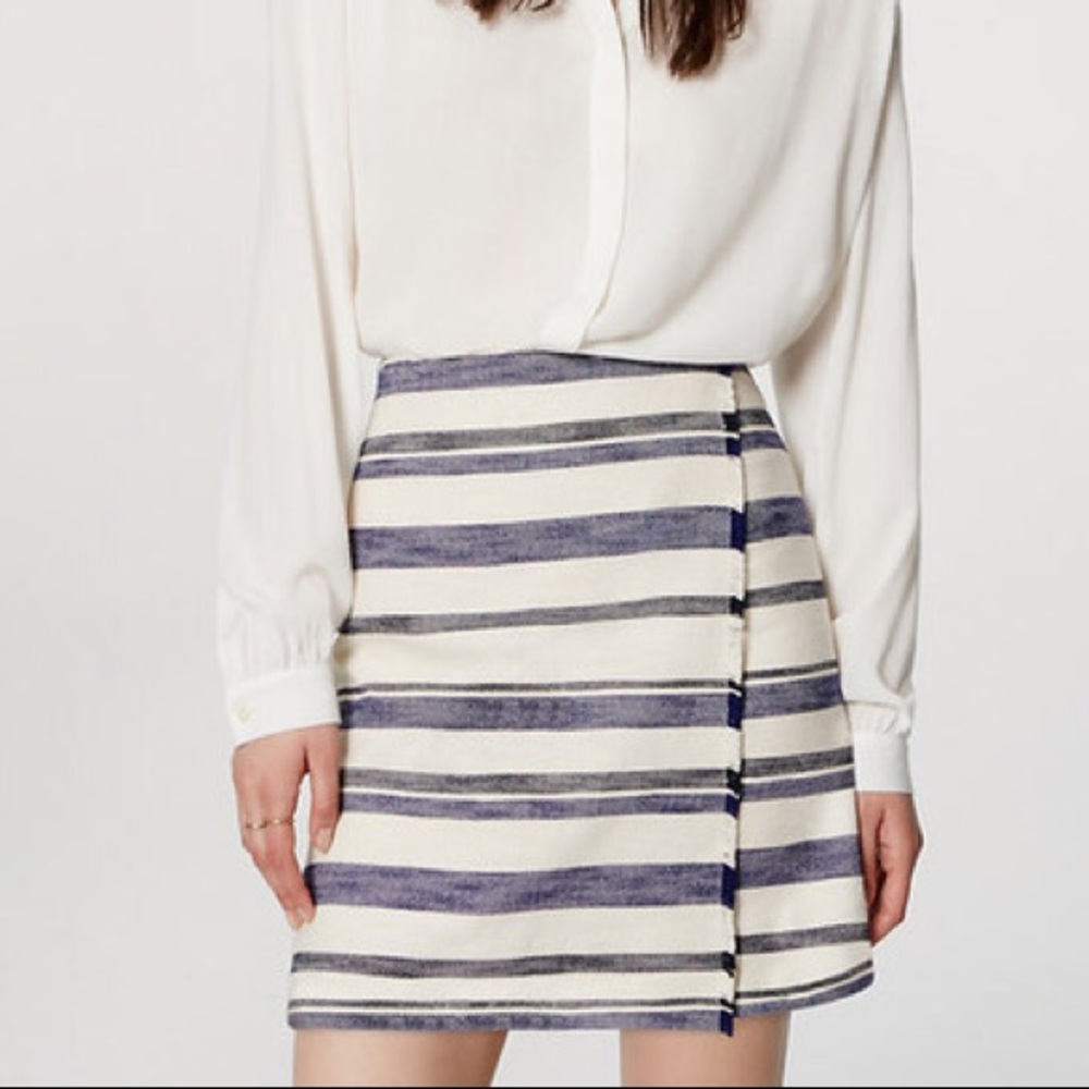 Loft wrap skirt